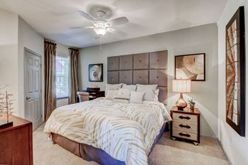Designer carpet in bedrooms